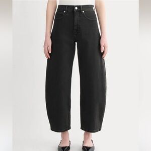 EVERLANE The WAY-HIGH® Barrel JEAN Black Wash